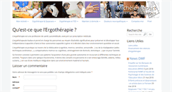 Desktop Screenshot of ergotherapeute0931.com